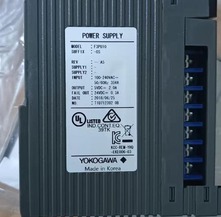 YOKOGAWA F3PU10-0S A5 2 500 G9-3