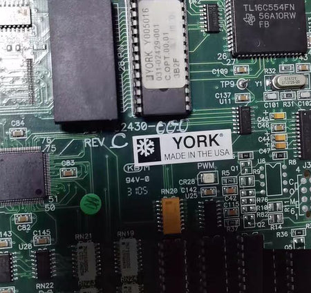 YORK 031-02430-001 031-02430-000 031-02429-001 031-02431-000 3 001 2 000 YK YS