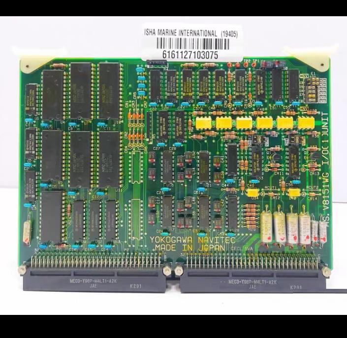 Yokogowa Navitec V8151WG Input Output 1 Unit PCB Card Module