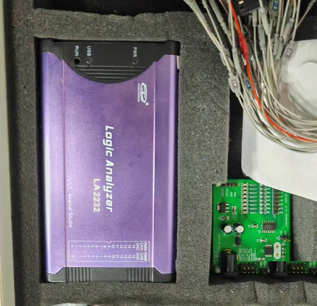 ZLG LA2232 USB2 0 CPLD FPGA USB LA2232 32 CH 128kbits CH 80MHz