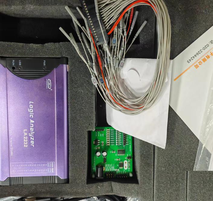 ZLG LA2232 USB2 0 CPLD FPGA USB LA2232 32 CH 128kbits CH 80MHz