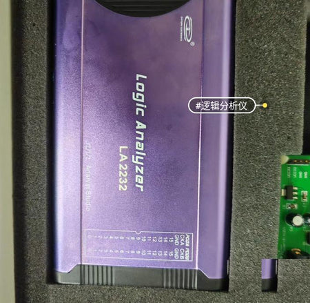 ZLG LA2232 USB2 0 CPLD FPGA USB LA2232 32 CH 128kbits CH 80MHz