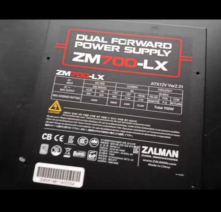 ZM700-LX DUAL FORWARD POWER SUPPLY 700w