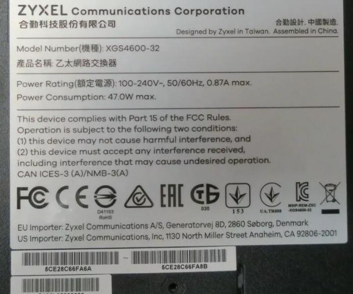 XGS4600-32 28-Port