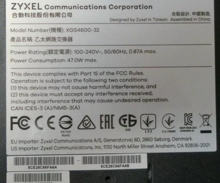 XGS4600-32 28-Port