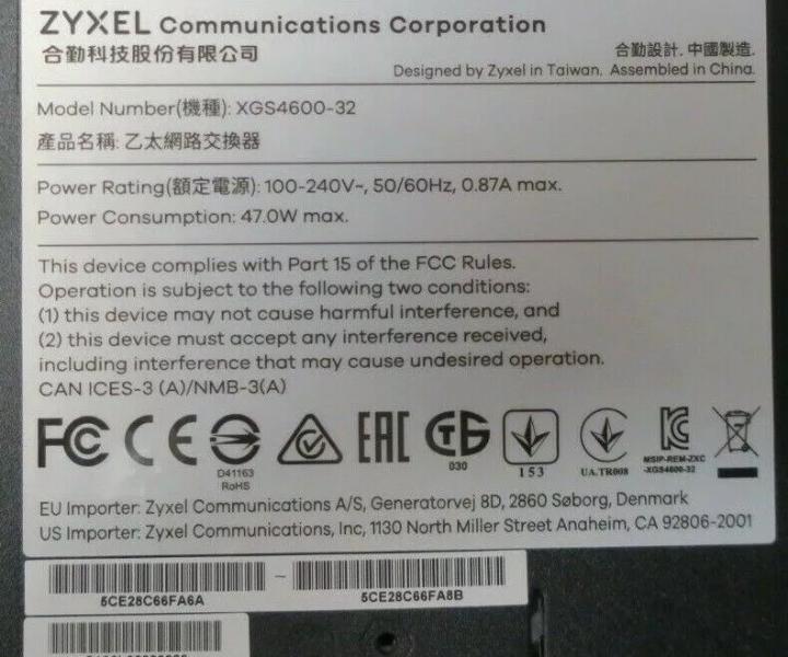 XGS4600-32 28-Port