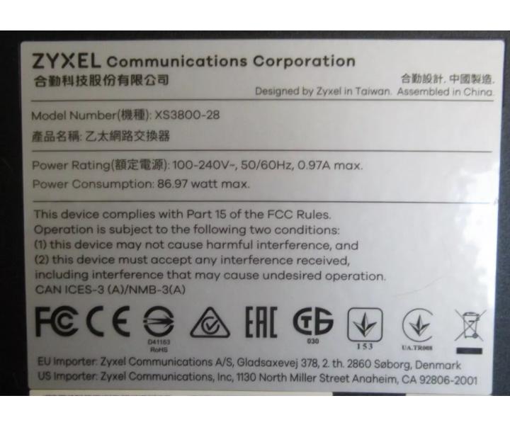XS3800-28 28-Port 10GbE