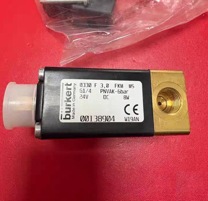 burkert 0330 A 3 0 FKM G1 4 24V DC 8W PNVAK-6bar