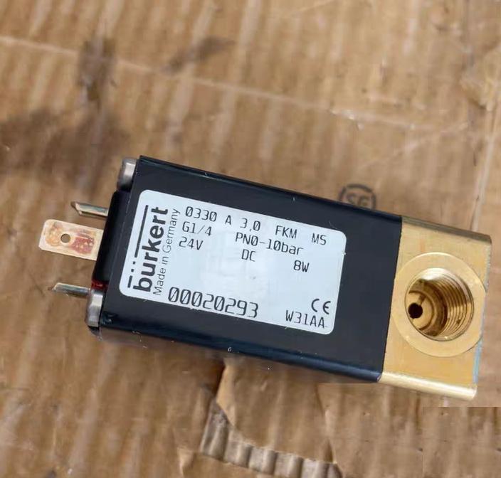 burkert 0330 A 3 0 G1 4 24V DC PN0-10bar FKM