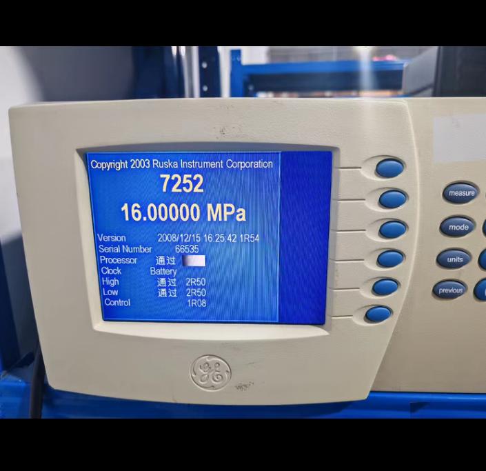 fluke PACE7000 ruska 7252i 25 100 A 16mpa B 2 5mpa