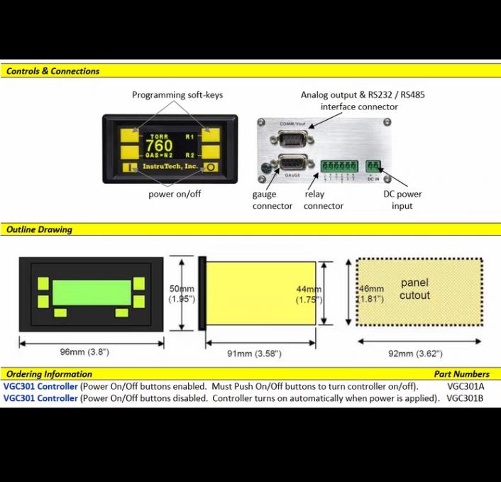 iNSTRUTECH VGC301A VGC301B 6150RMB 13 6150 1 13 0 98 5334