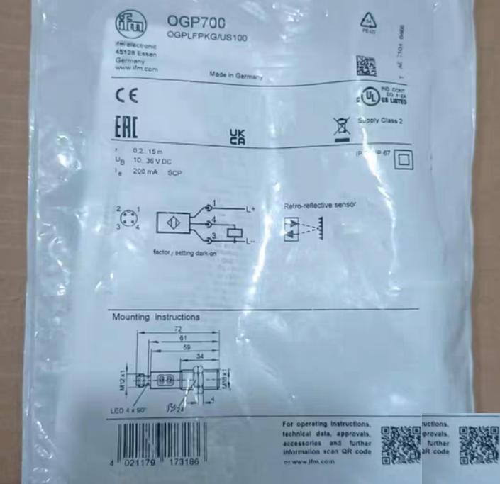 ifm OGP700 750 N3-3