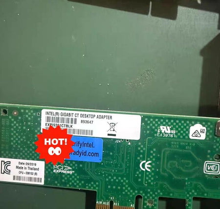 intel PRO 1000GT PWLA8391GTBLK Intel EXPI9301CTBLK