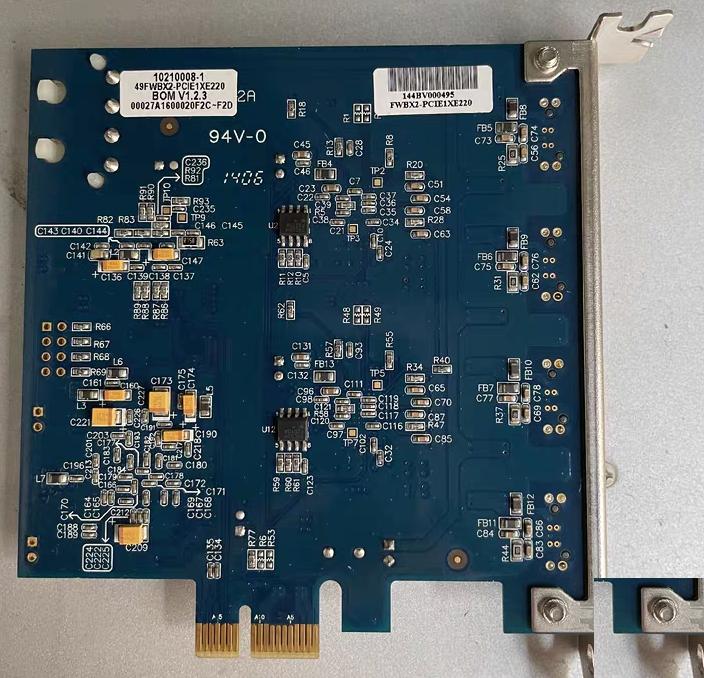 ioi FWBX2-PCIE1XE220 REV 1 2 1 1394B