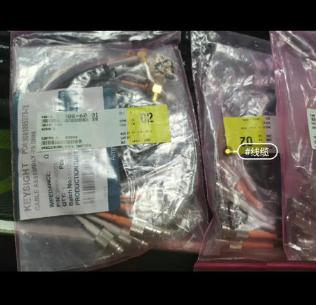 keysight 34906-60001 SMB-BNC 75Ω 34906A 34970A 34972A 2 GHz 1 4 75 Ω