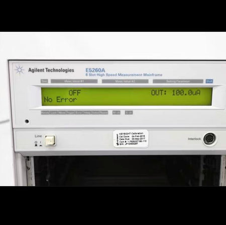 keysight E5260A E5290A E5291A E5270B E5262A E5263A E5260A-A01 E5260A-A10 E5260A-A11 E5260AU B1507A B2961B B2962B E5250A B2201A B2200A E5252A 16442A 16442B 16493K 16494B 16495F 16495G 16495H 16495F 16495G 16495H 16495J 16495K