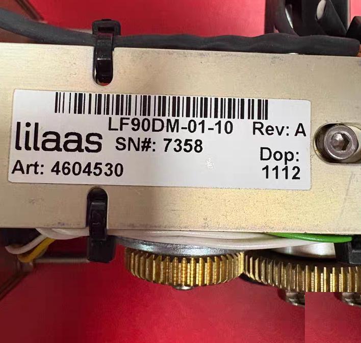 lilaas LF90DM-01-10 Rev A 4604530