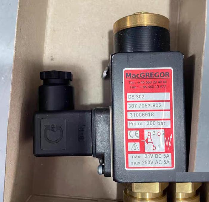 macgregor DOS 302 387 7053-80231006918 Pmax 300bar