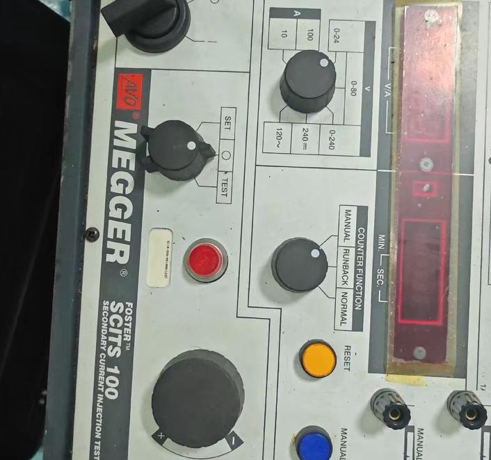 megger SCITS100 100Aa c 240Va c 240Vd c 120Va c IDMT 100A 1 8KVA IDMT 0-100 Aa