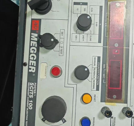 megger SCITS100 100Aa c 240Va c 240Vd c 120Va c IDMT 100A 1 8KVA IDMT 0-100 Aa