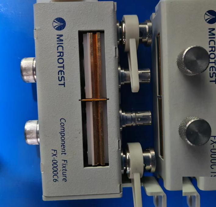 microtest FX-0000C6 FX-000C19 DIP LCR 6630 4-Terminal Pair BNC 4-Terminal 96x34x49mm W H D 170g 6363-6367 6630 6632 DC to 50 MHz 42 V peak max AC DC 0 C to 55 C 60mm 2mm