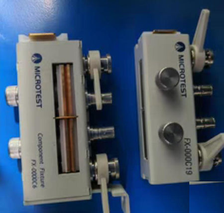 microtest FX-0000C6 FX-000C19 DIP LCR 6630 4-Terminal Pair BNC 4-Terminal 96x34x49mm W H D 170g 6363-6367 6630 6632 DC to 50 MHz 42 V peak max AC DC 0 C to 55 C 60mm 2mm
