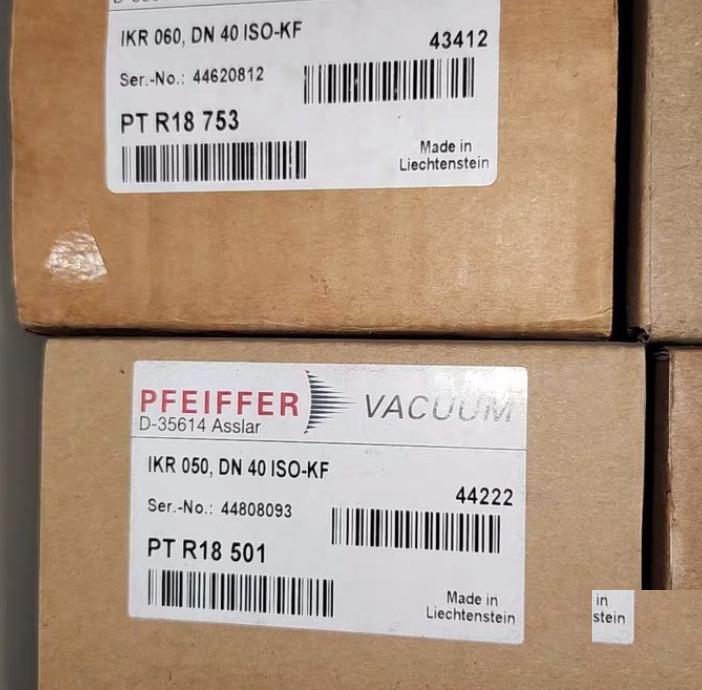 pfeiffer IKR 050 PTR18500 KF25 6700RMB 6700 1 13 5929PTR18501 KF40 6900RMB PTR18753 KF40