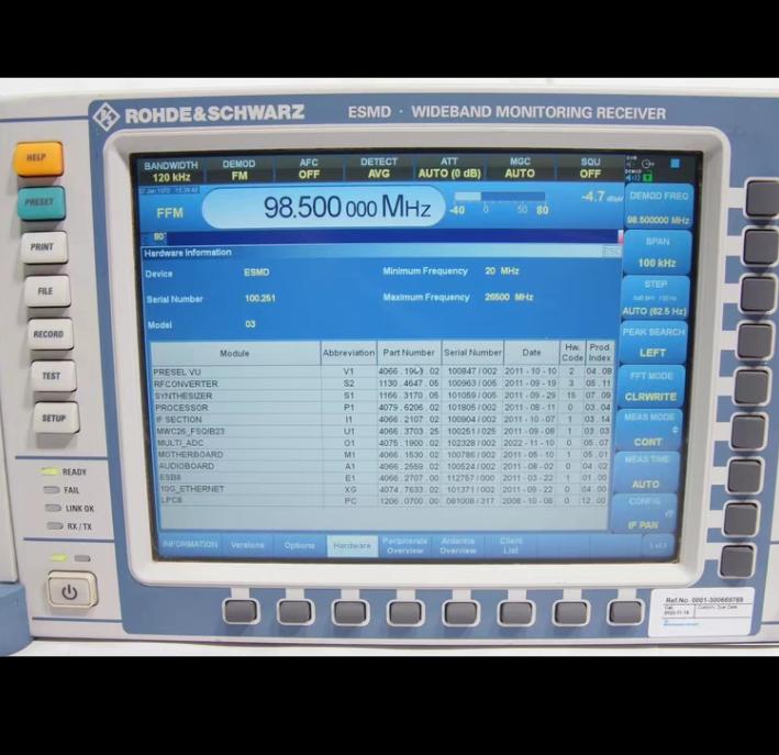 rohde-schwarz MXO4 EVSG1000 EVSF1000 EDST300 EDS300 EVSD1000 EVS300 SFI100A