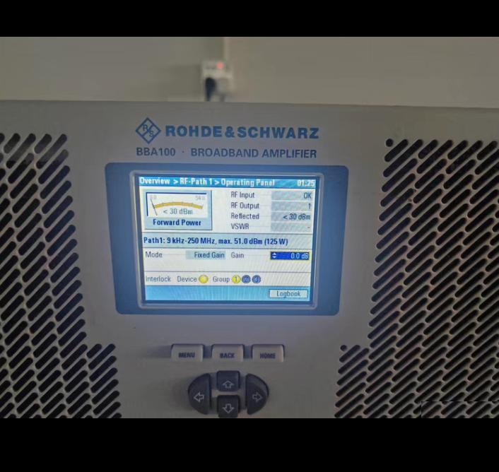 rohde BBA100 9khz-250mhz 125w 51dbm