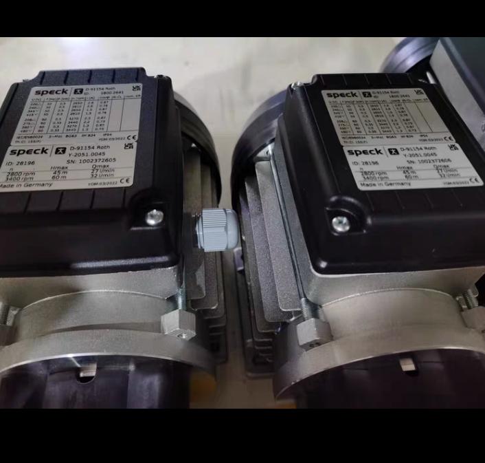 speck D-91154 Roth Y-2051 0045 200-480V 45 60 27 32 2800 3400 CE 3