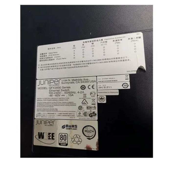 QFX3500-48S4Q QFX3500-48S4Q-H