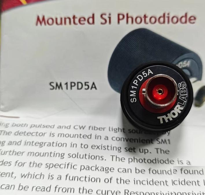 thorlabs SM1PD5A 800-1800